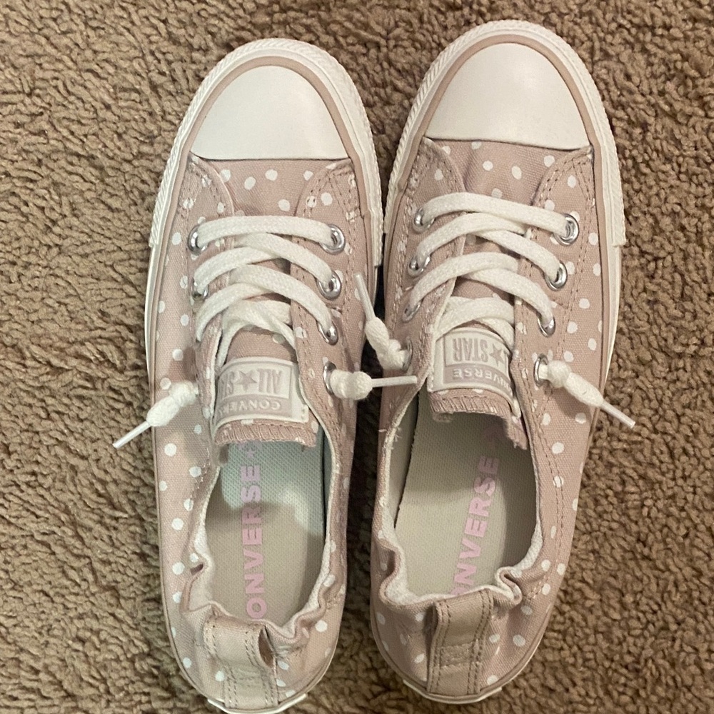 Chuck Taylor Allstar Shoreline Polka Dots Women’s Converse Size 6.5